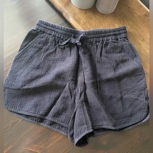 Aritzia Wilfrid Cotton Crepe Shorts